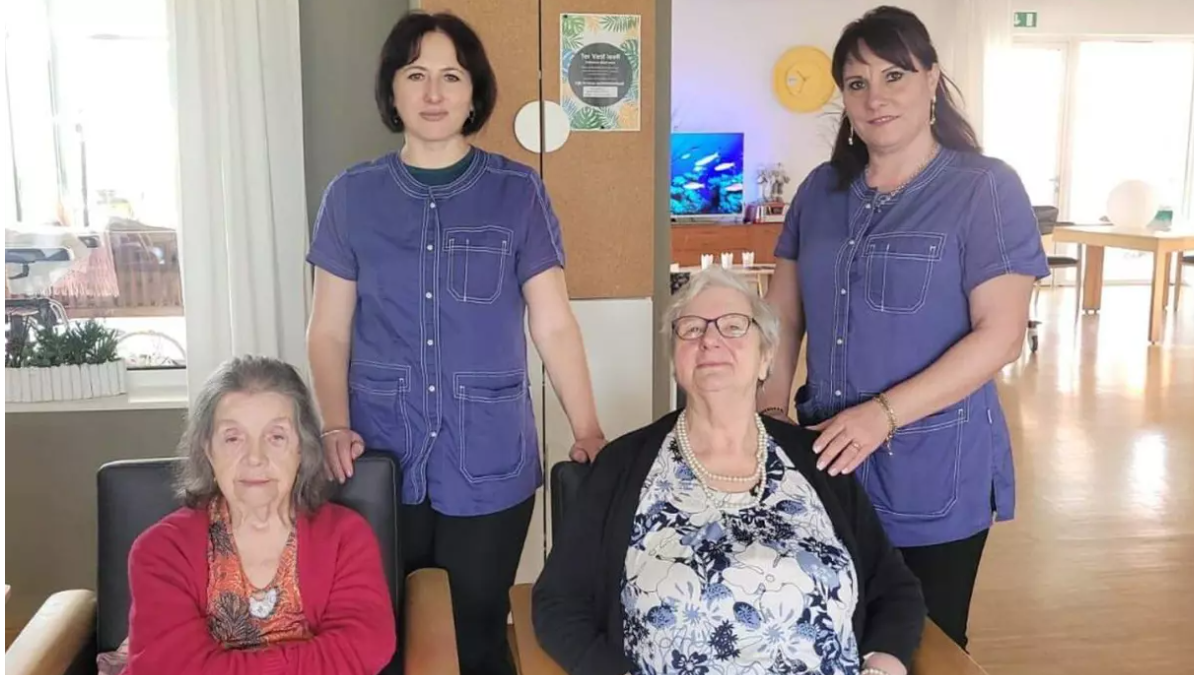 Șase români au venit în Belgia ca să învețe cum să îngrijească persoanele în vârstă: „Așa ceva nu există în România”