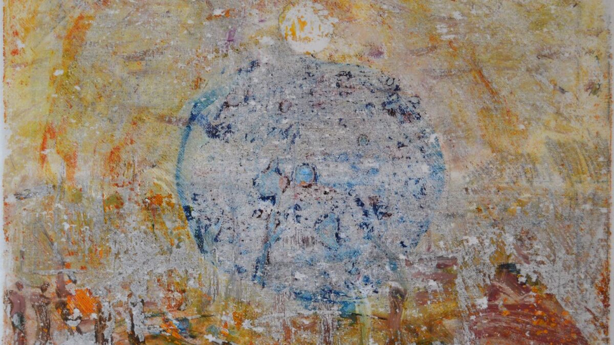 Expoziția „Soarele dublu” a artistului vizual Octavian Cosman ajunge la Bruxelles și abordează teme precum schimbările climatice și diluarea limitelor dintre adevăr și falsitate